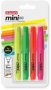 MINI Fluorescent Highlighter Assorted 4 Piece