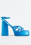Platform Sandals - Blue