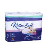 Toilet Rolls 24 Virgin 2PLY Kitten Soft