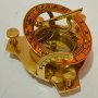 Antique Brass West London Sundial Compass Marine Working Compass Gift 3