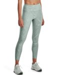 Women's Ua Meridian Jacquard Ankle Leggings - Opal Green XS