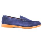 Helsingborg Leather Shoe Dark Blue - Dark Blue 11