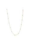 Diamond Cut Necklace - Silver