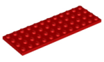 Parts 4 X 12 Plate 3029 - Red