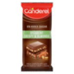Canderel Decadent Crispy & Almonds Milk Chocolate Slab 100G