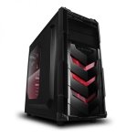 Raidmax Vortex V4 Window Gpu 390MM Atx Gaming Chassis Black And Red