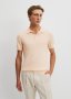 Cotton Silk Button Knit Polo