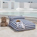 Striped Double Lounger