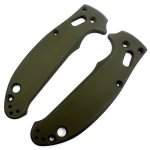 Spyderco Manix 2 SCALES Agent Series Linerless Black Screws - Od Green Anodized
