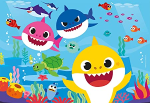 Clementoni Baby Shark Puzzle 3 X 48 Piece