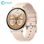 V89 Smartwatch 1.43 Inch Silicone Strap Rose Gold