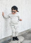 Gray Gratitude Crewnek Tracksuit