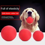 Durable Dog Chew Toy - 1PC Rubber Ball For Pet Teeth Grinding & Interactive Play