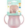 Made 4 Baby Soft Spout Cup With Handles Pink