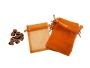 Bead Cool - Bulk Organza 7BY9CM 100PCS Orange Bag + 10 Halloween Bead