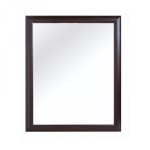 Always 570X470MM Bathroom Mirror Brown