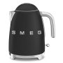 Smeg KLF03BLMSA 1.7L 50'S Style Matt Black Kettle