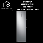 Defy Samsung Refined Steel No Frost Upright Freezer - 315L