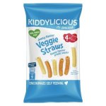 Kiddylicious Cheese Flavoured Veggie Straws Multipack 4X 12G
