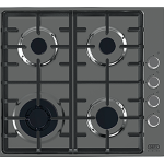 Defy 60CM Slimeline With Wok Stainless Steel Gas Hob - DHG602