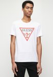 Guess Cn Short Sleeve Original Logo Tee - Pure White