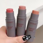 Double-headed Blush Stick Long-lasting Blush Stick With Matte Natural Color For Cheeks And Lips Dual-use Portable Makeup Stick