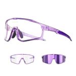 Kapvoe Photochromic Cycling Glasses Men Women Clear Mountain Bike Sunglasses Mtb Sports Transition Triathlon Running - K93