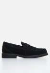 Jonathan D J Franklin Genuine Suede Loafer - Black