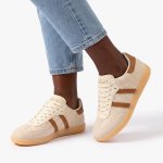 Soviet Dahlia Textile Sneaker - Cream Brown - 9