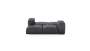 Double Lounger - Leather - Dark Grey - 199CM X 168CM
