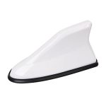 Car Shark Fin Antenna Cover Roof Aerial Base Am fm Radio Signal For Car Suv Truck Vehicle Shark Fin Shape Cover With Adhesive Ta