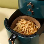 Air Fryer Paper Liners Non-stick Disposable Air Fryer Liners Oil-proof Waterproof Baking Paper Kitchen Household Items Wedding A
