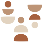 Abstract Shapes - Reusable Peel And Stick