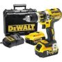DEWALT Brushless Hammer Drill + 2 Batteries 18V