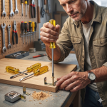 4 Piece Amber Handle Precision Screwdriver Kit