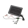 15W Solar Panel With Built-in USB Phone Charger - SFSM15W-12V-AD