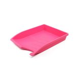 Bantex Optima Letter Tray Pink Ea