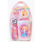 Flashing Toothbrush With Cup & Cover - Princess