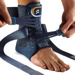 Fitomo Quick Lace Up Ankle Brace For Men Women Figure 8 Adjustable Compression Support For Achilles Tendonitis Sprained Ankle& S