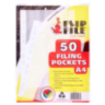 A4 Filing Sleeves 50 Pockets