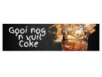 Waterproof Bar Mat runner: Gooi Nog 'n Vuil Coke