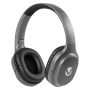 Volkano Pebble Series Bluetooth Headphones 50-HOUR Playtime Wireless Over-ear Comfort Bluetooth 5.3 Hands-free Calling Foldable Design Wired + Wireless Dark Grey