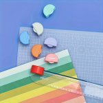 A4 Paper Cutter Multifunctional Portable Paper Cutter Straight Line Curve Dotted Line Broken Line Stamp Border Dot Rough Edge Wa