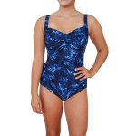 Tyr Expression Twisted Bra Tank Navy Blue
