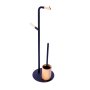 Sensea Scandi Toilet Brush And Toilet Paper Holder Including Hook Black