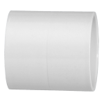 Pvc Connector – 50MM Straight White