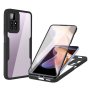 For Xiaomi Redmi Note 11 Pro Acrylic + Tpu 360 Degrees Full Coverage Shockproof Phone Case Black