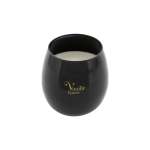 400G Arlo Spicy Vanilla Scented Candle In Glass Black