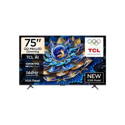 TCL 75-INCH P8L Premium Qd-mini LED Google Tv 144HZ