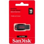 SanDisk Cruzer Blade USB 2.0 16GB Flash Drive in Black